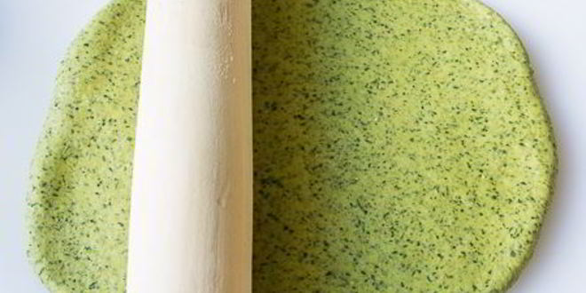 Рецепт шпинатного хлеба с цельнозерновой мукой