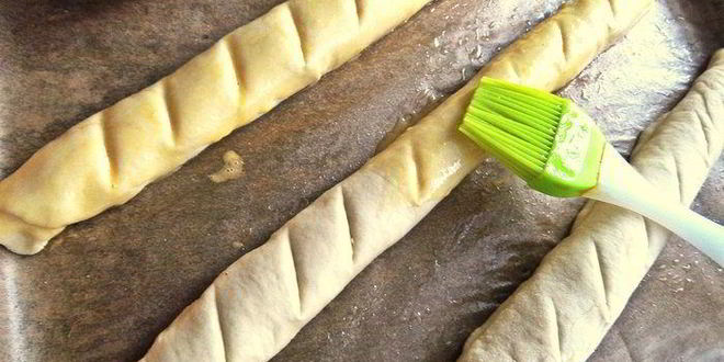 Рецепт сырных багетов