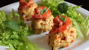 Рецепт Тайских сконов с пряными креветками