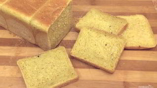 Рецепт Тостового пшенично-кукурузный хлеб