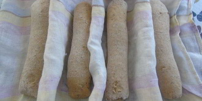 Рецепт цельнозерновых мини-багетов без соли