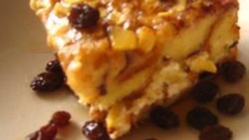 Рецепт Запеканки из хлеба с яблоками