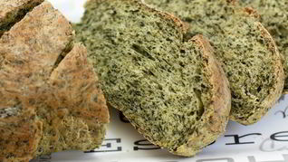 Рецепт Зеленого хлеба со шпинатом