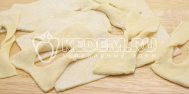 Рецепт хрустящего хвороста