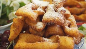 Рецепт Хвороста на кефире с творогом