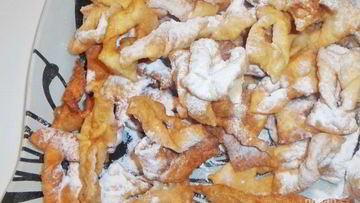 Рецепт Хвороста на воде хрустящий