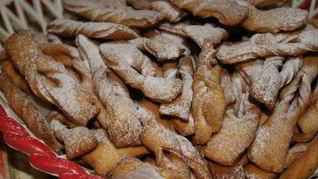 Рецепт Хвороста с сахаром