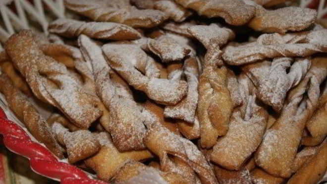 Рецепт Хвороста с сахаром