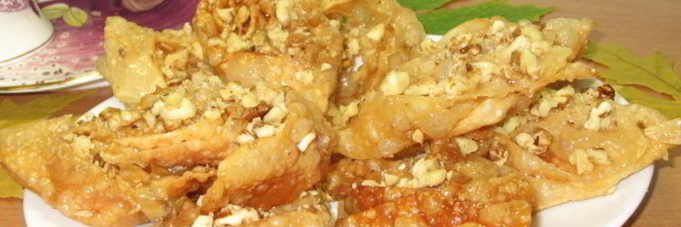 Рецепт Крымской пахлавы на минералке