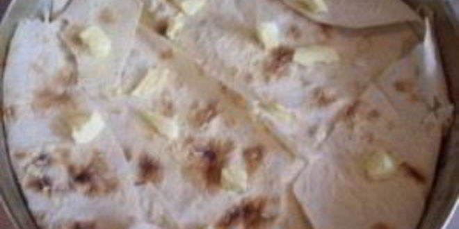 Рецепт баницы из лаваша