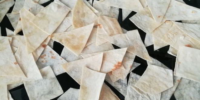 Рецепт чипсов из лаваша с копченой паприкой