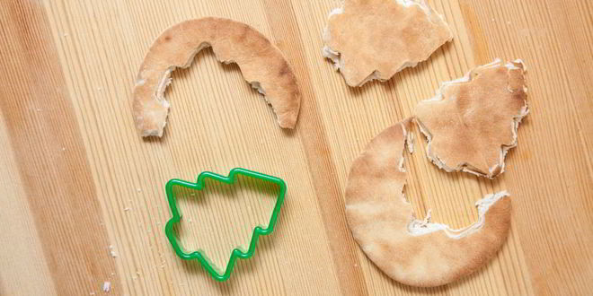 Рецепт елочек из лаваша с гуакамоле