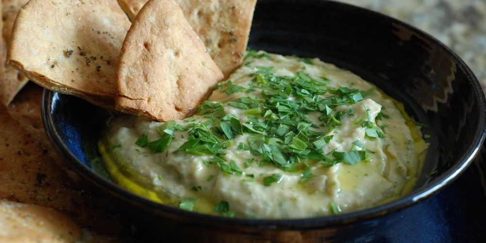 Как приготовить хрустящий лаваш с фасолевой намазкой