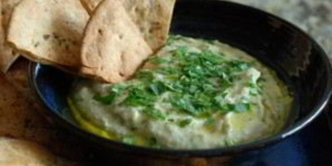 Рецепт хрустящего лаваша с фасолевой намазкой