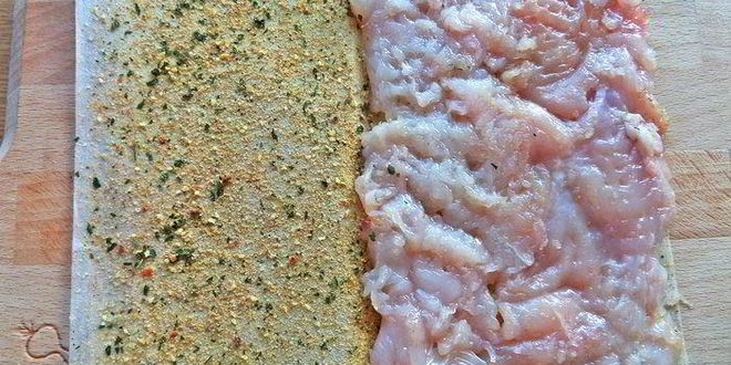 Рецепт курицы с овощами в лаваше