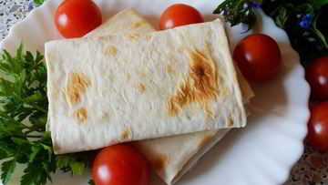 Рецепт Кыстыбого в лаваше