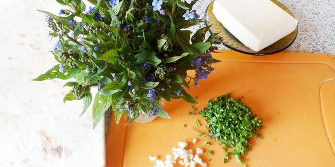 Рецепт кыстыбого в лаваше