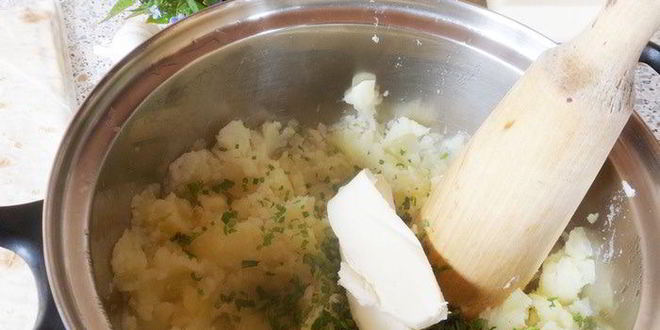 Рецепт кыстыбого в лаваше