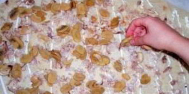 Рецепт лаваша с грибами и курицей