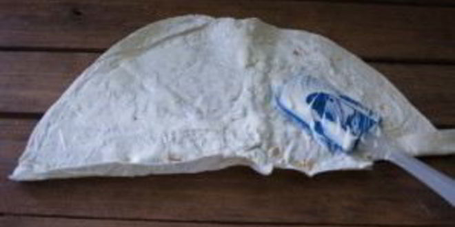 Рецепт лаваша с копченым сыром