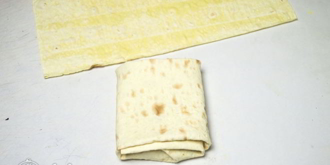 Рецепт лаваша с курицей и грибами