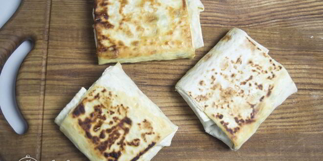 Рецепт лаваша с курицей и грибами