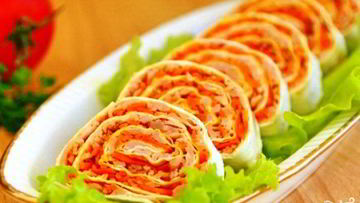 Рецепт Лаваша с морковкой