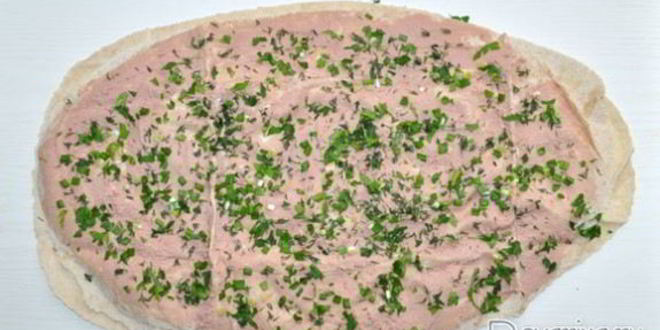 Рецепт лаваша с мясопродуктами и огурцами