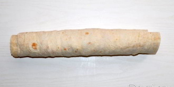 Рецепт лаваша с мясопродуктами и огурцами