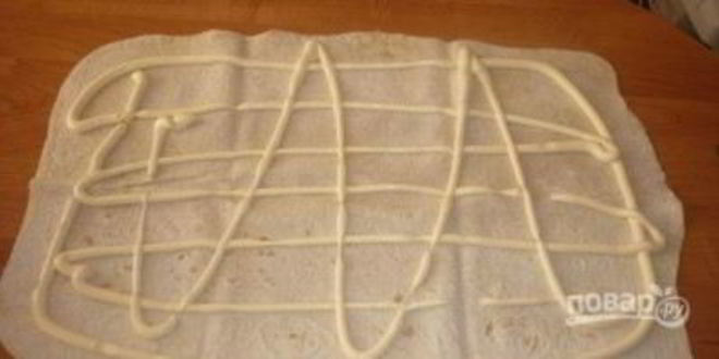 Рецепт лаваша с шампиньонами и сыром