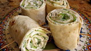 Рецепт Лаваша с сыром и зеленью