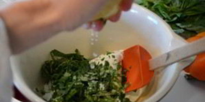 Рецепт лаваша с сыром и зеленью