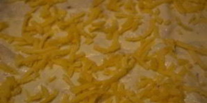 Рецепт лаваша с ветчиной и твердым сыром