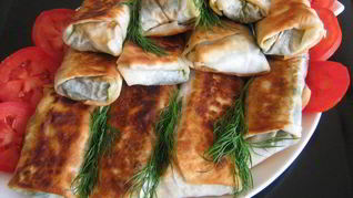 Рецепт Лаваша со шпинатом