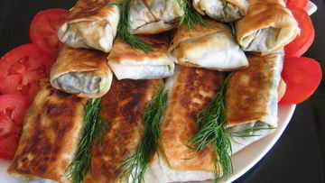 Рецепт Лаваша со шпинатом