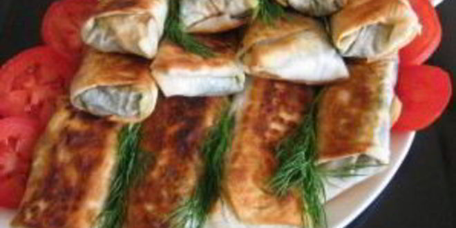 Рецепт лаваша со шпинатом