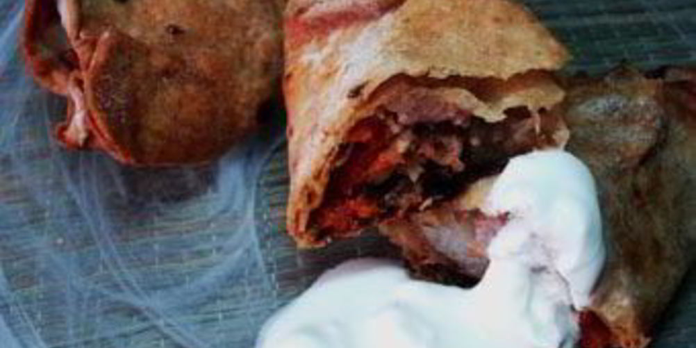 Как приготовить мясо с овощами, запеченное в лаваше