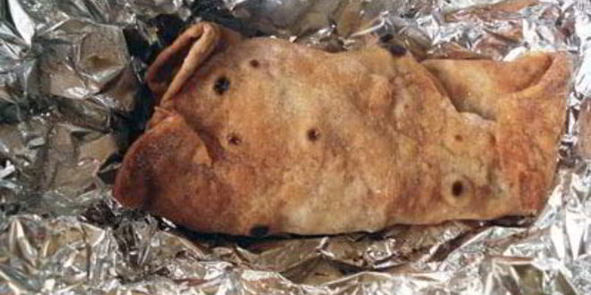 Рецепт мяса с овощами, запеченное в лаваше