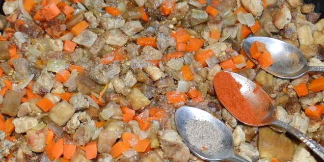 Рецепт мяса в лаваше