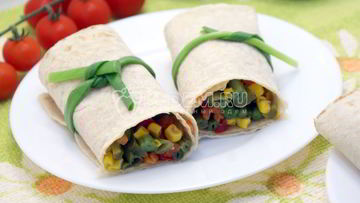 Рецепт Овощей в лаваше