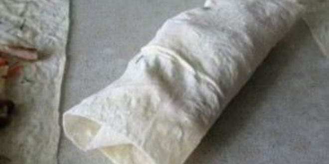 Рецепт свинины в лаваше