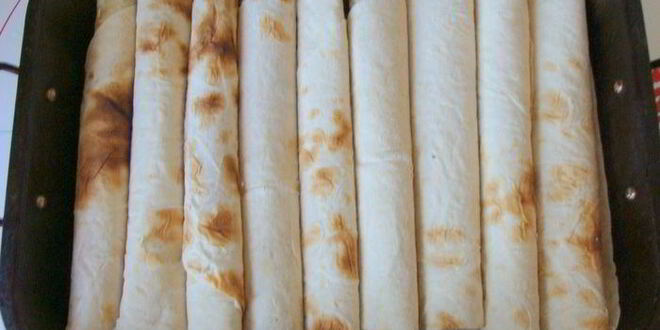 Рецепт трубочек из лаваша с начинкой