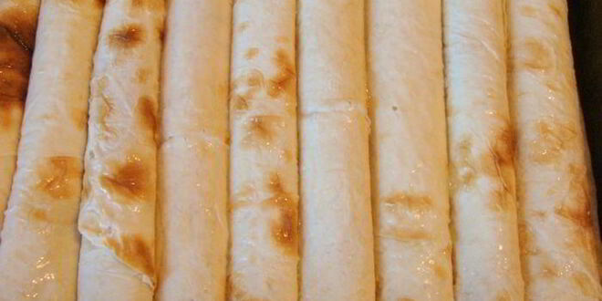 Рецепт трубочек из лаваша с начинкой