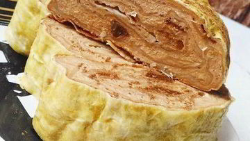 Рецепт Творожно-тыквенного рулет из лаваша