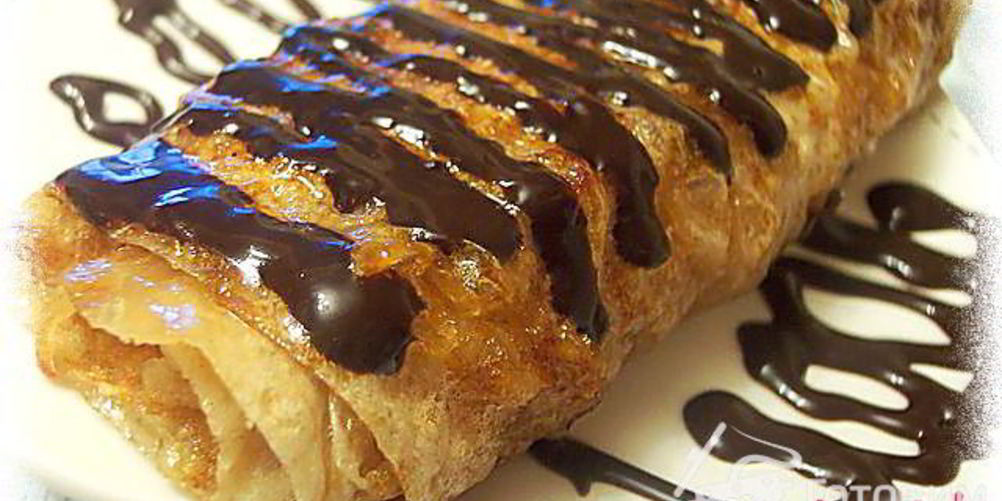 Как приготовить яблочные рулетики из лаваша