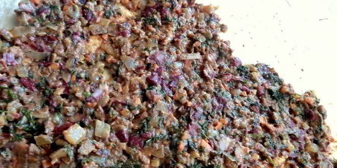 Рецепт закуски из фасоли в лаваше сытная