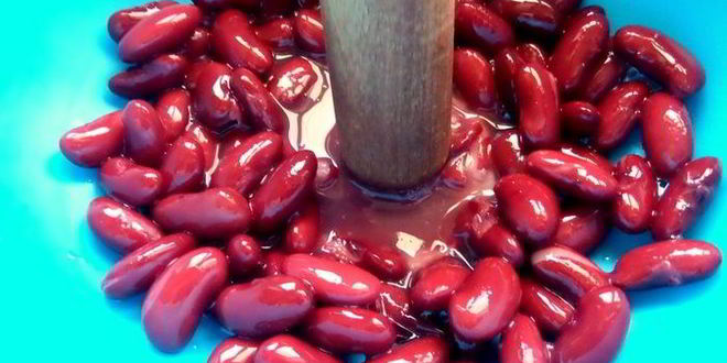 Рецепт закуски из фасоли в лаваше сытная