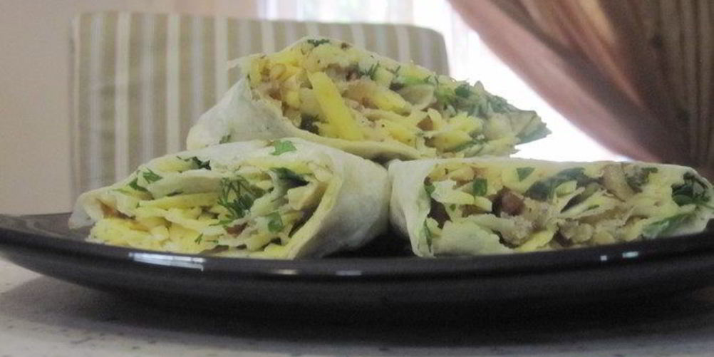 Как приготовить закуску в лаваше с сыром и орехами