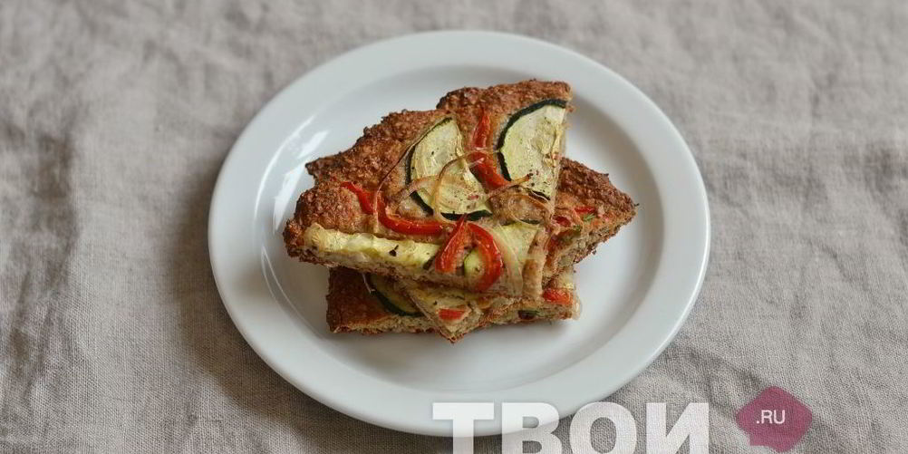 Как приготовить диетическую лепешку с овощами