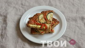 Рецепт Диетической лепешки с овощами